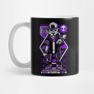 MC Wolf Rapper Purple Mug